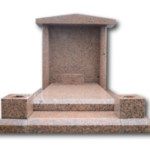 Rood graniet klassiek monument