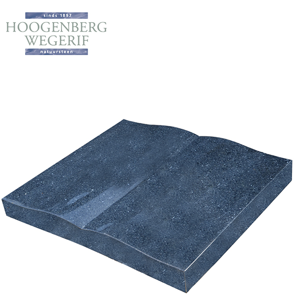 Gepolijst donker granietboek