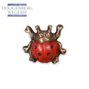 Lieve heersbeestje bronzen grafdecoratie