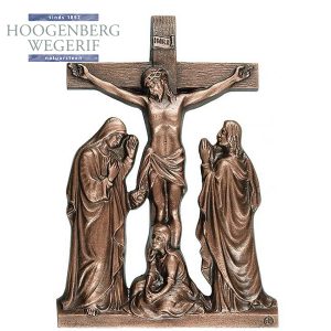 Brons kruisiging groep