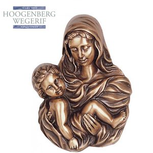 Brons Madonna met kind