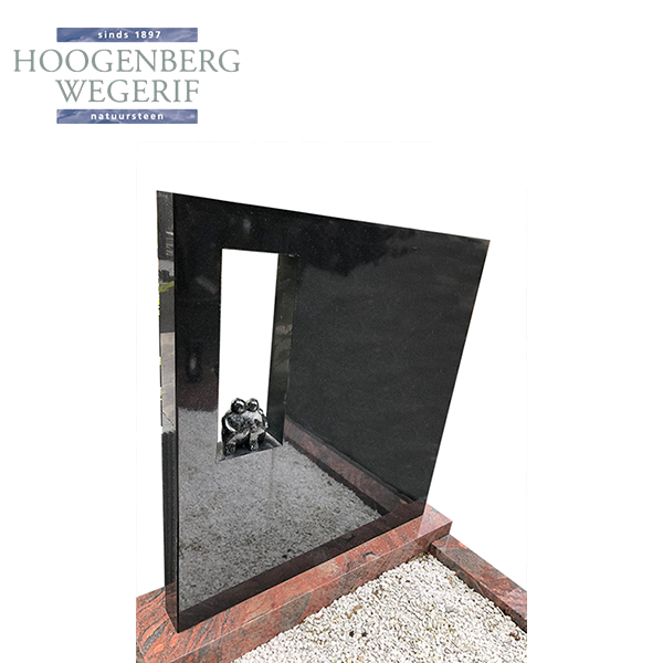 Monument Himalaya red Zwart graniet - Afbeelding 3