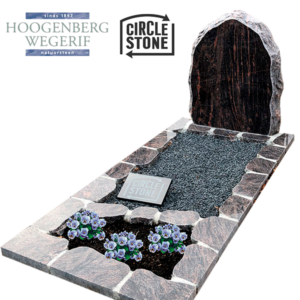Monument rood graniet Circle Stone