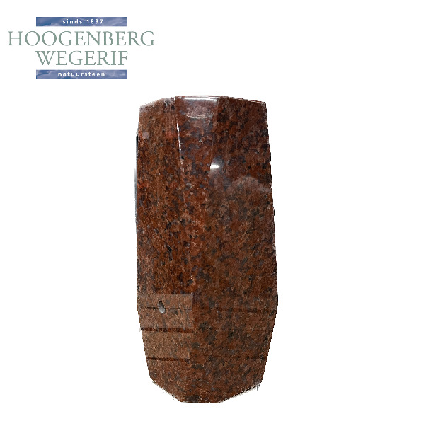 Vaas rood graniet - Afbeelding 2