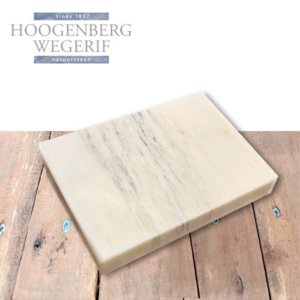 Bijzetsteen Guanxi white