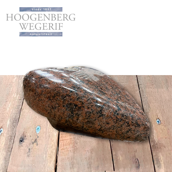 Bijzetsteen hart Multi Color rood - Afbeelding 2