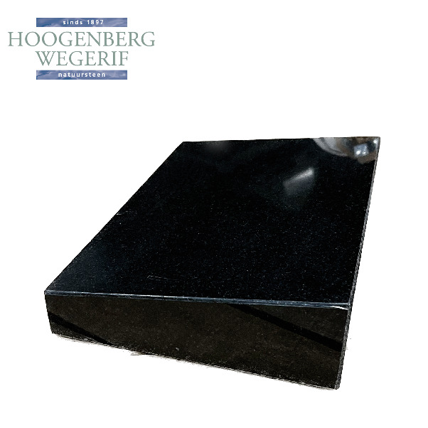 Bijzetsteen zwart graniet - Afbeelding 2