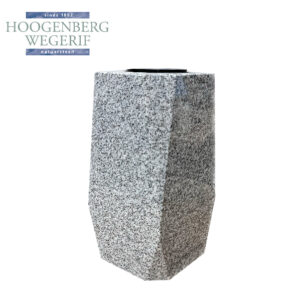 Grafvaas Lin Wit gepolijst