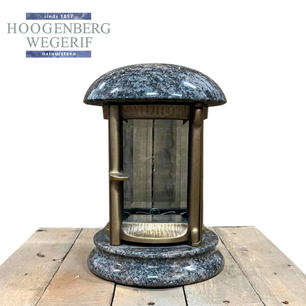 Grijs graniet graflantaarn