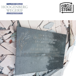 Circle stone van graniet