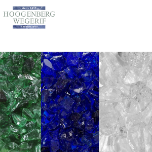 I Crushed glass diverse kleuren