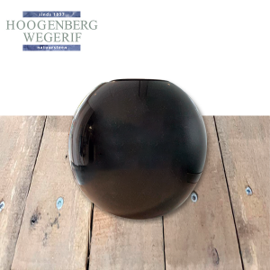 Ronde vaas zwart graniet