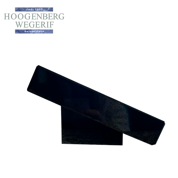 Bijzetsteen zwart graniet - Afbeelding 2