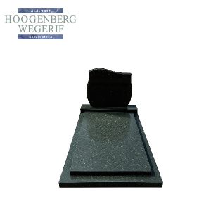 Grafsteen Donker Labrador