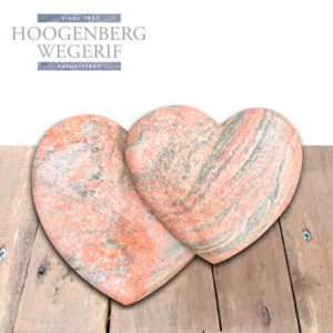 Dubbel hart van graniet