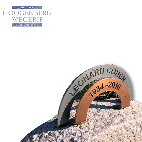 Chin Ivory leathertouch zerk met gebouchadeerde cirkel - Afbeelding 2