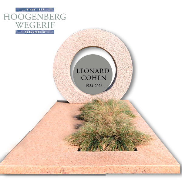 Chin Ivory leathertouch zerk met gebouchadeerde cirkel - Afbeelding 3