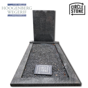 Circle stone grijs graniet gepolijst